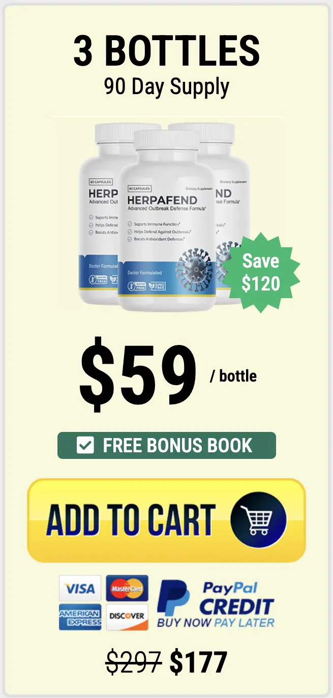 Herpafend three bottles order